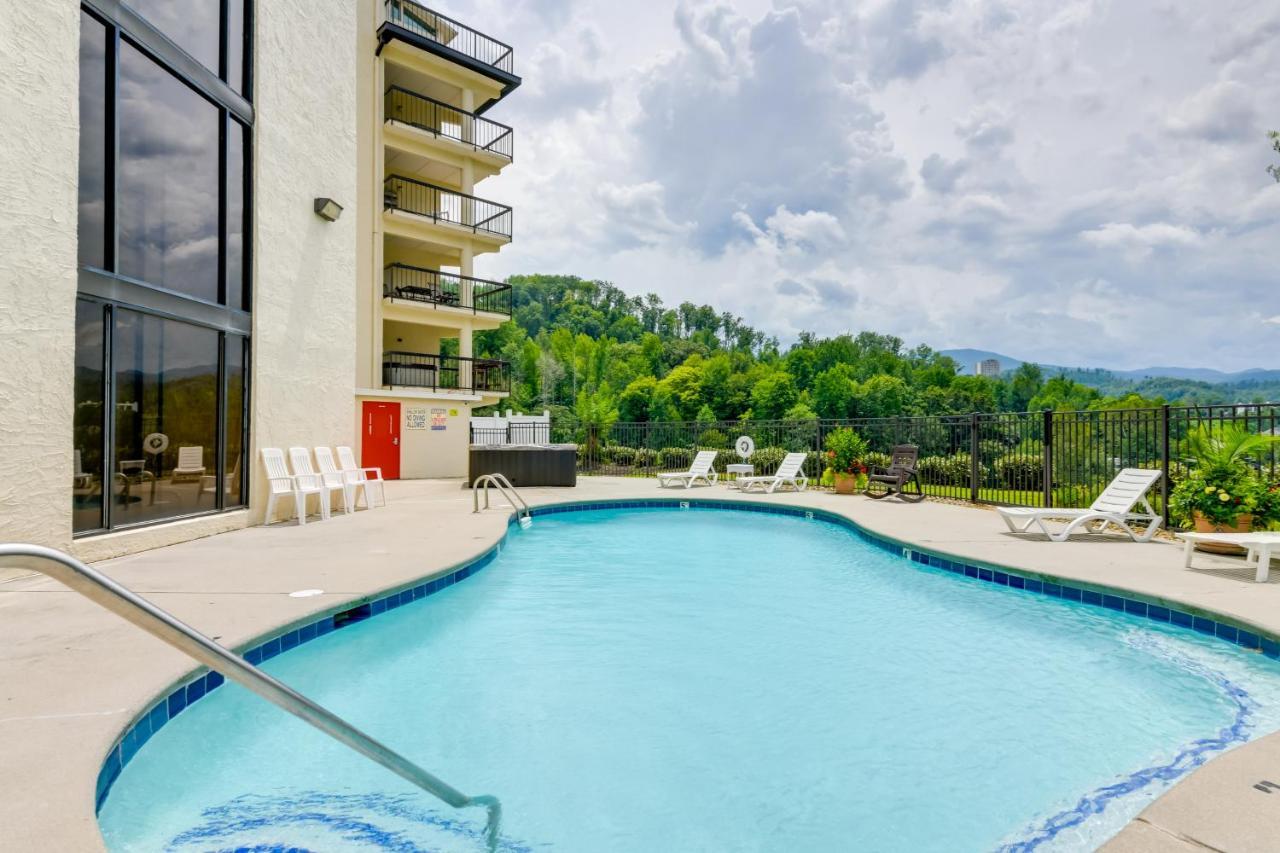 Dtwn Gatlinburg Studio Pool Access! Exteriör bild