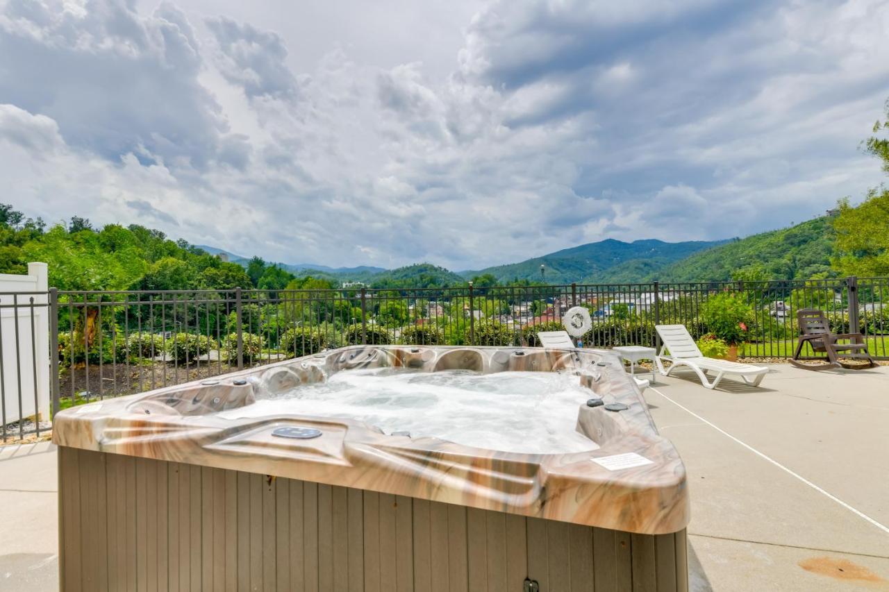 Dtwn Gatlinburg Studio Pool Access! Exteriör bild
