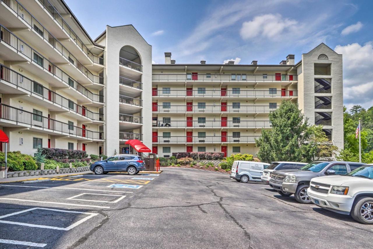 Dtwn Gatlinburg Studio Pool Access! Exteriör bild